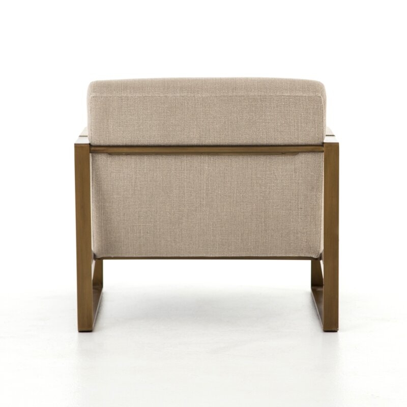Four Hands Irondale Armchair Upholstery Color: Beige - Image 3