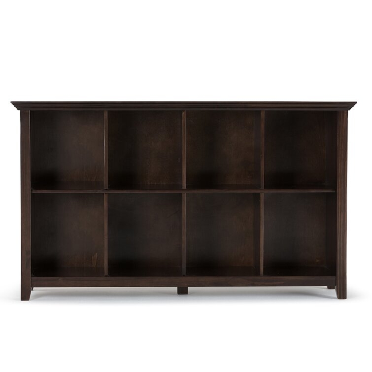 Seo 33" H x 57" W Solid Wood Cube Bookcase - Image 1