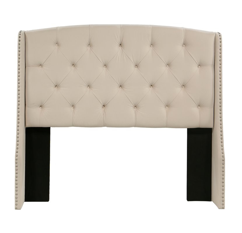 Chenery Upholstered Wingback Headboard Easten King/California King - Image 0