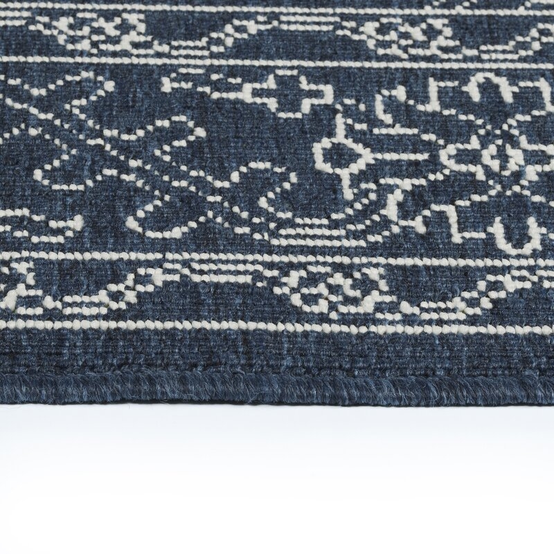 Kirsty Navy Indoor/Outdoor Area Rug - Image 3