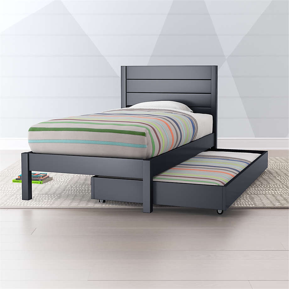 Parke Charcoal Trundle Bed - Image 2