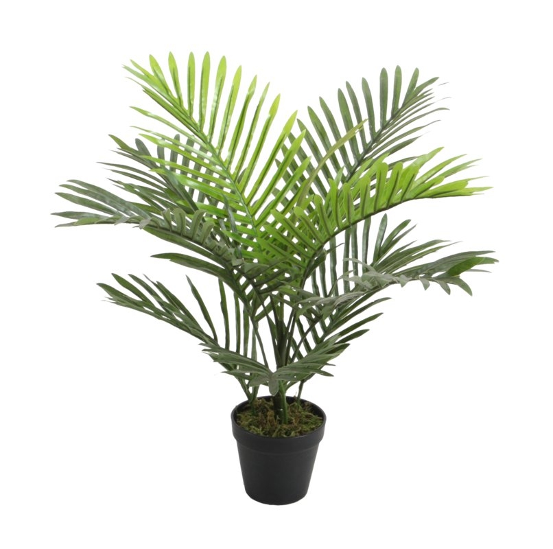 Faux Floor Palm Plant in Pot - Image 0