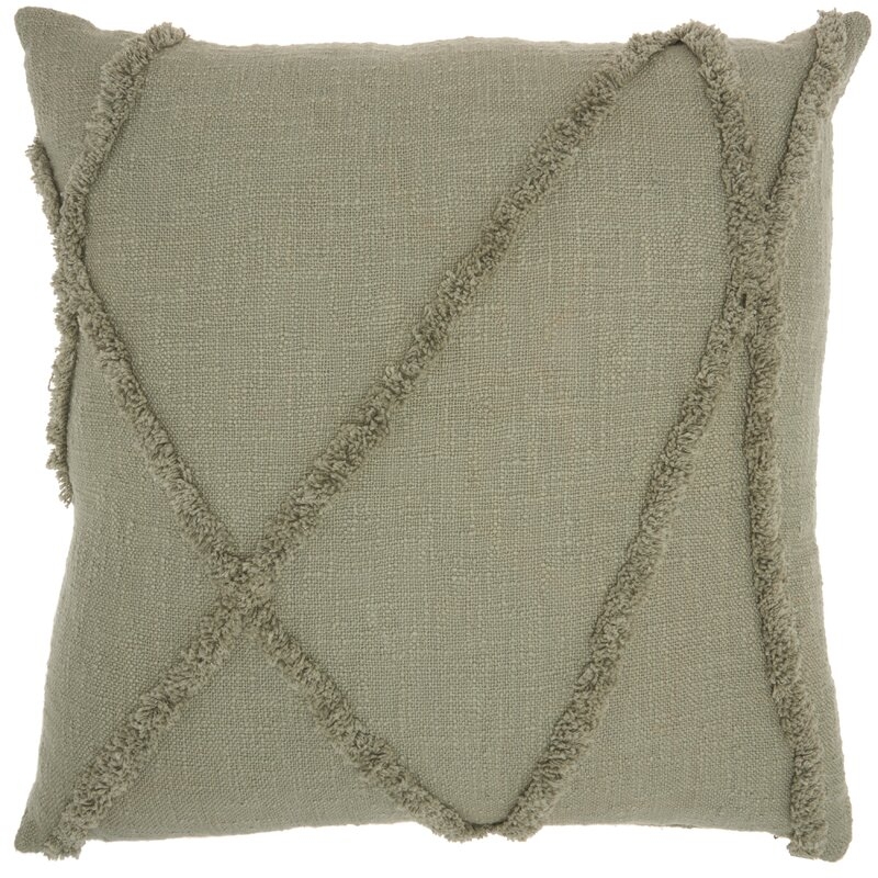 Remi Abstract Square Cotton Pillow Cover & Insert - Image 0