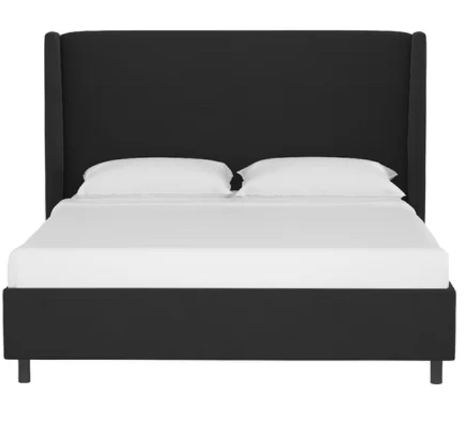 Charlotte Upholstered Low Profile Platform Bed - Image 0