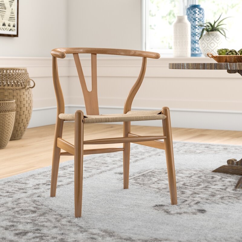 Dayanara Solid Wood Dining Chair - Image 1