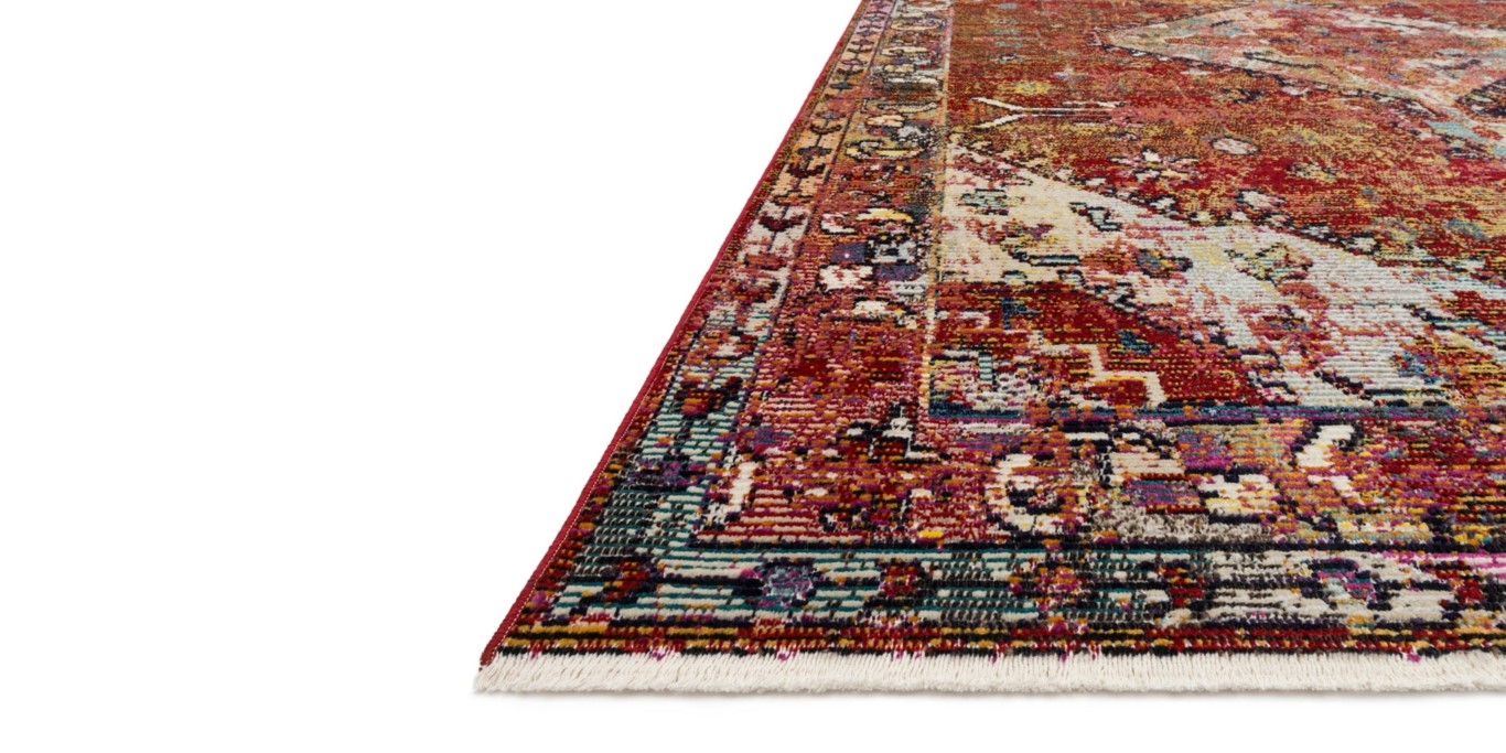 SIL-06 RED / MULTI - 9'3"x13'3" - Image 1