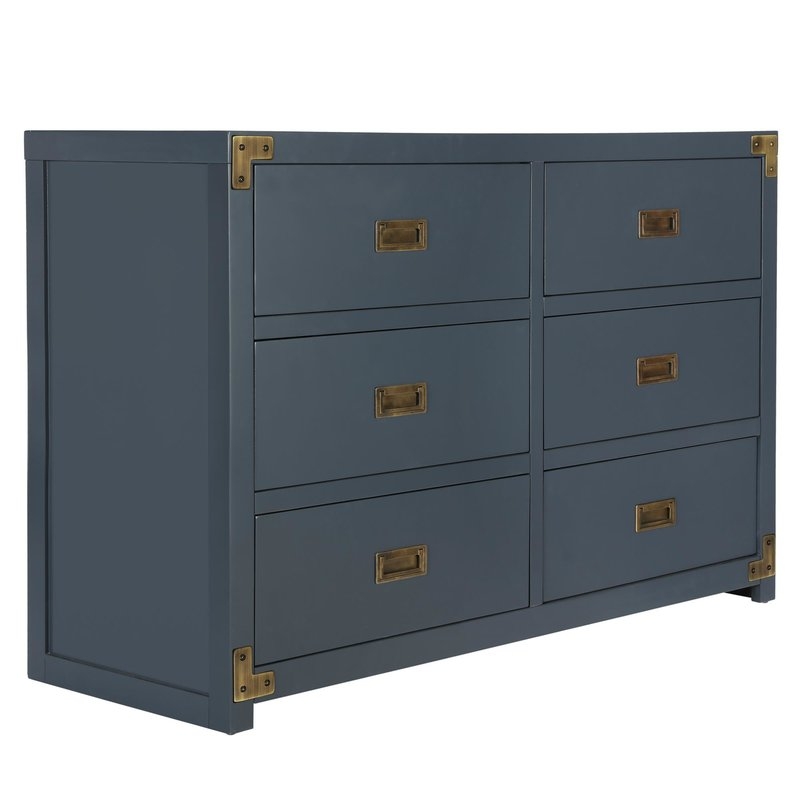Agostino 6 Drawer Double Dresser - Image 1