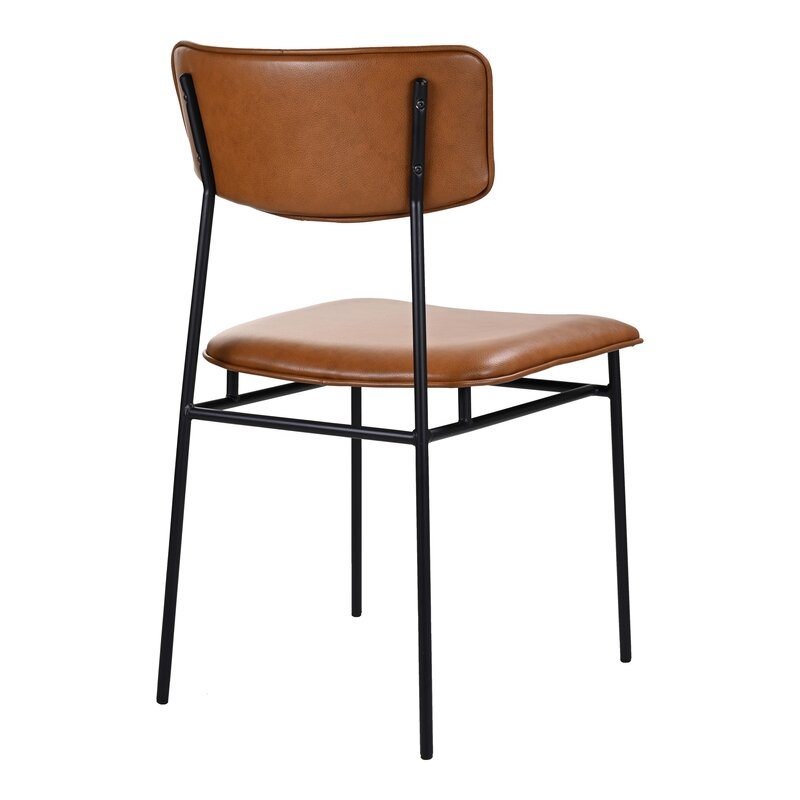SAILOR DINING CHAIR BROWN-SET OF TWO (Set of 2) - Image 1