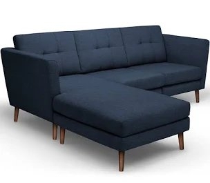 Blue Sectional Sofa - Image 0