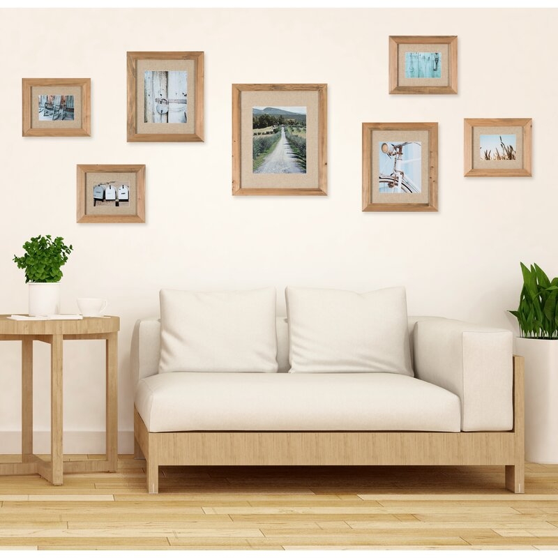 Sharleen 7 Piece Gallery Picture Frame Set - Image 1