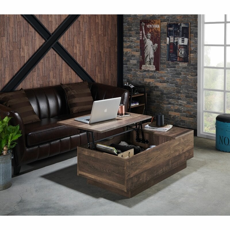 Colten Lift Top Block Coffee Table - Image 3