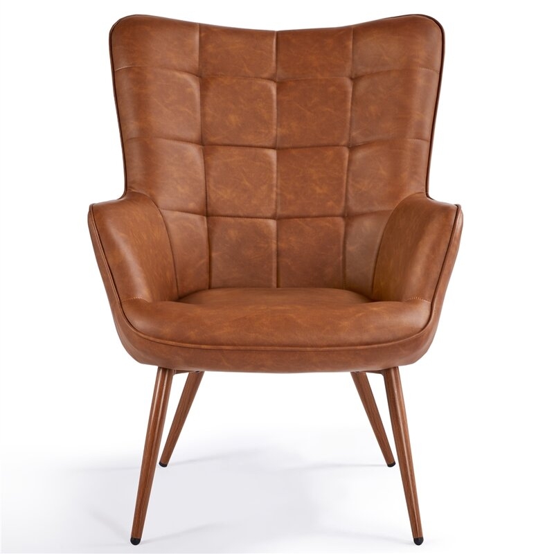 Aichele 28'' Wide Tufted Wingback Chair - Image 1