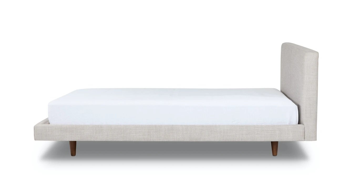 Tessu Clay Taupe Queen Bed - Image 3