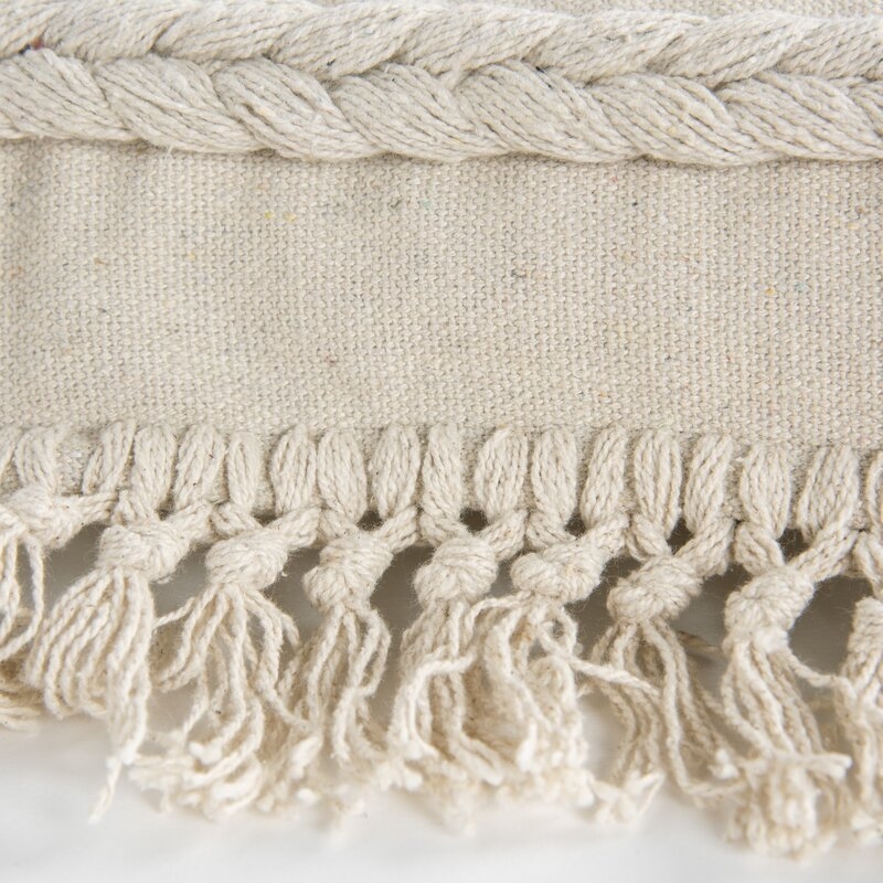 Rectangular Cotton Pillow Cover & Insert - Image 2