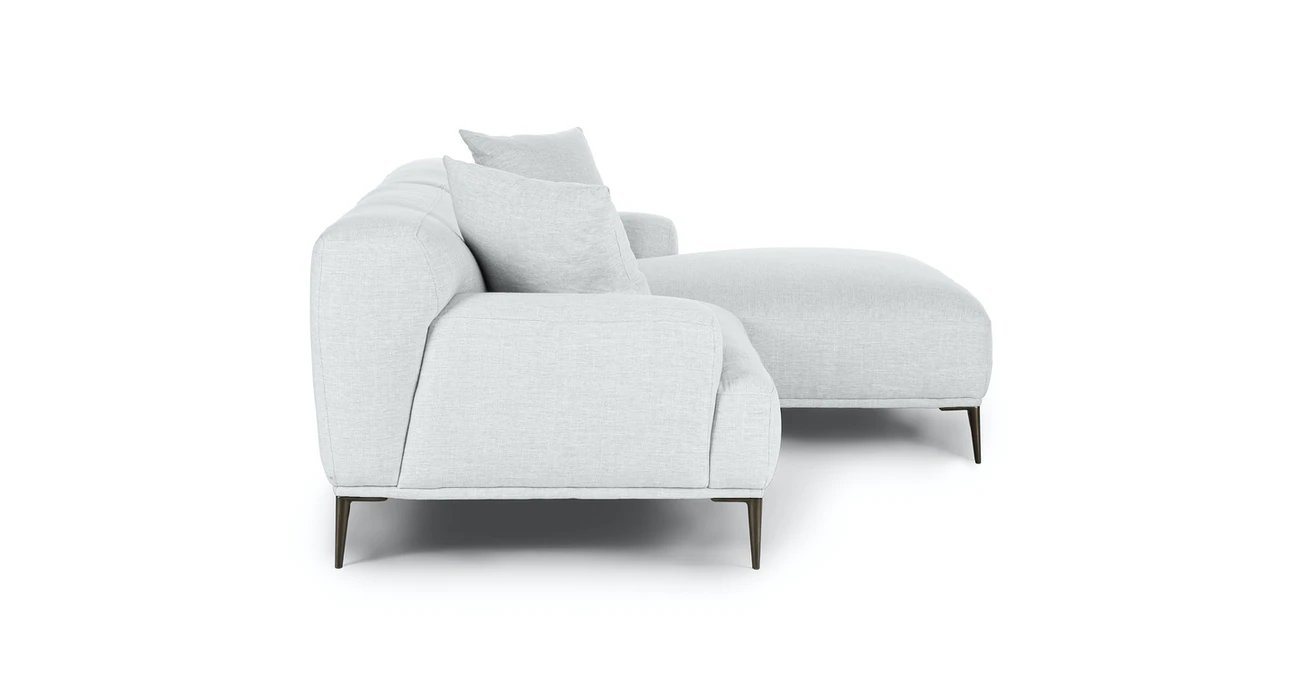 Abisko Mist Gray Right Sectional - Image 3