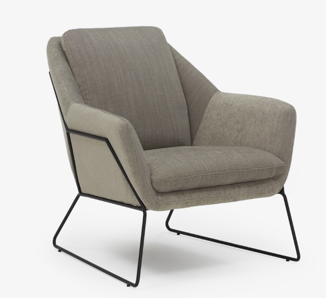 Ivo (Charcoal) Accent Chair - Image 0