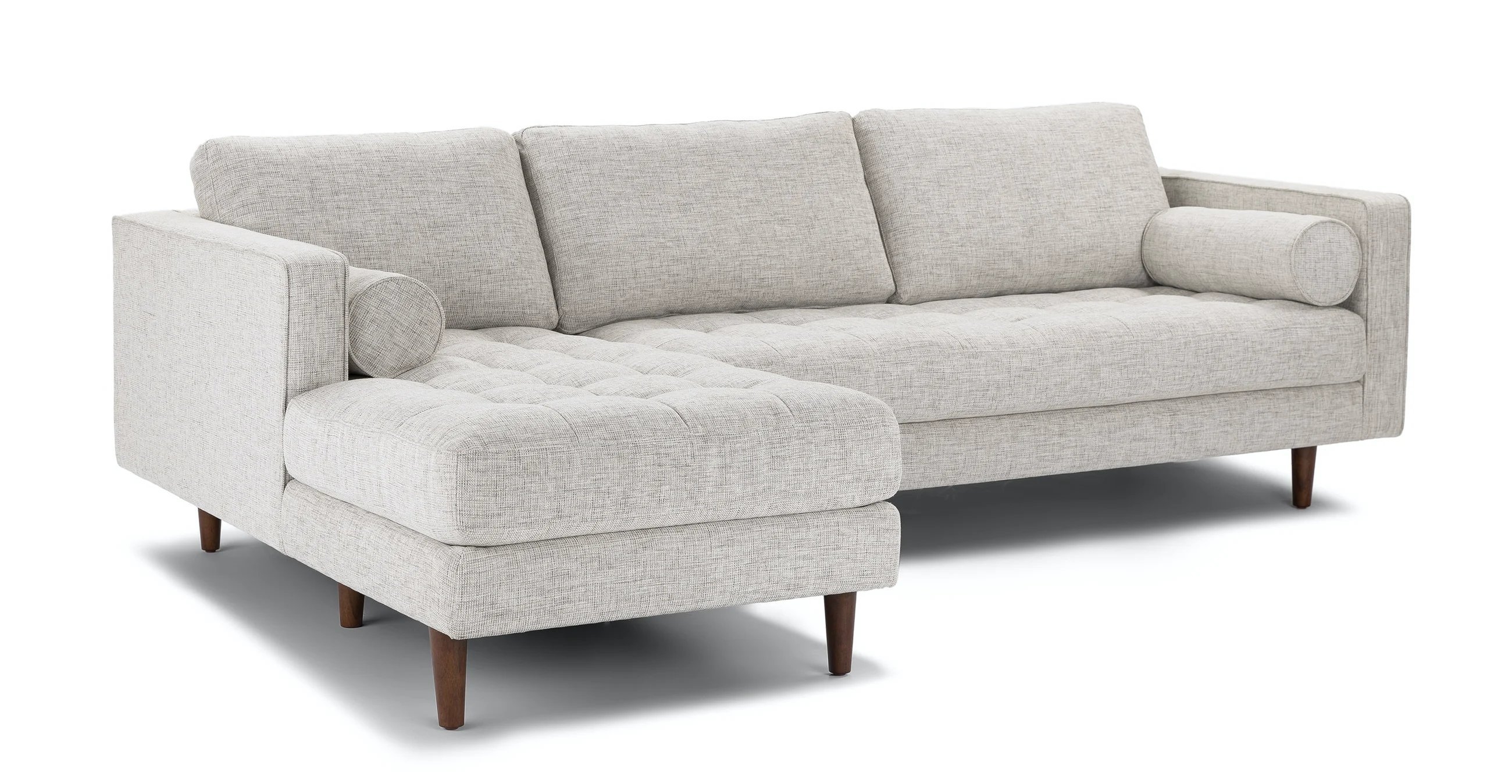 Sven left arm sectional - birch ivory - Image 6