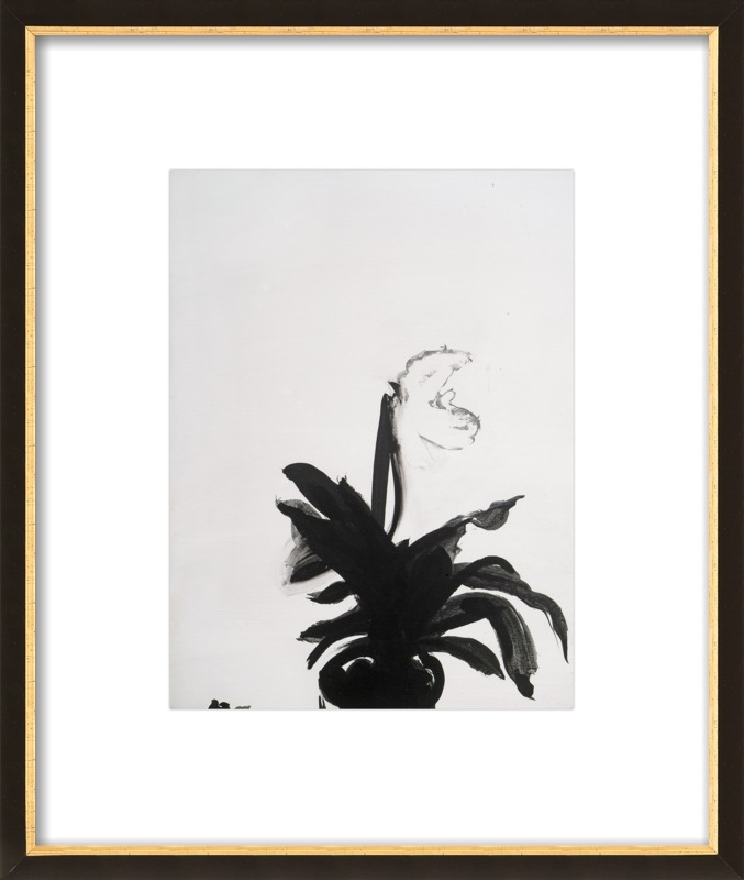 The Orchid - 11x14 - Black with Gold Wood Frame - Image 0