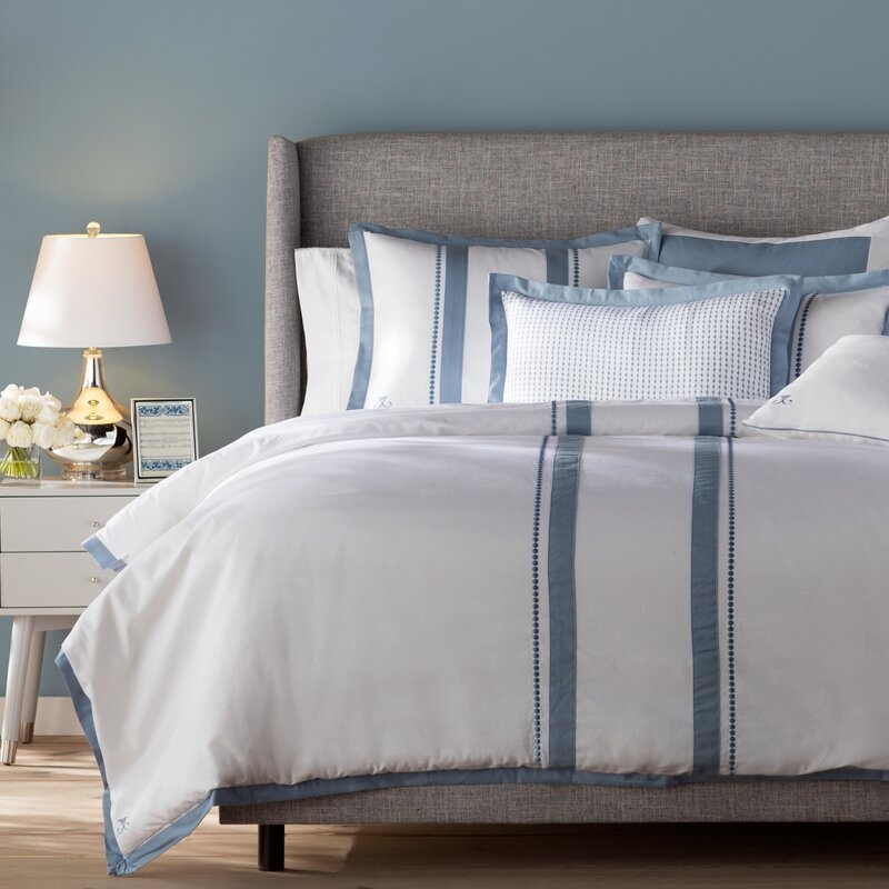 Queen Zuma Pumice Alrai Upholstered Standard Bed - Image 3