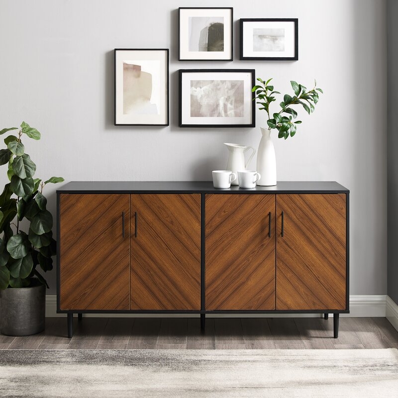 Keiko Bookmatch 58" Wide Sideboard - Image 0