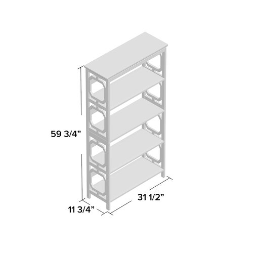 Ardenvor Standard Bookcase - White - Image 3