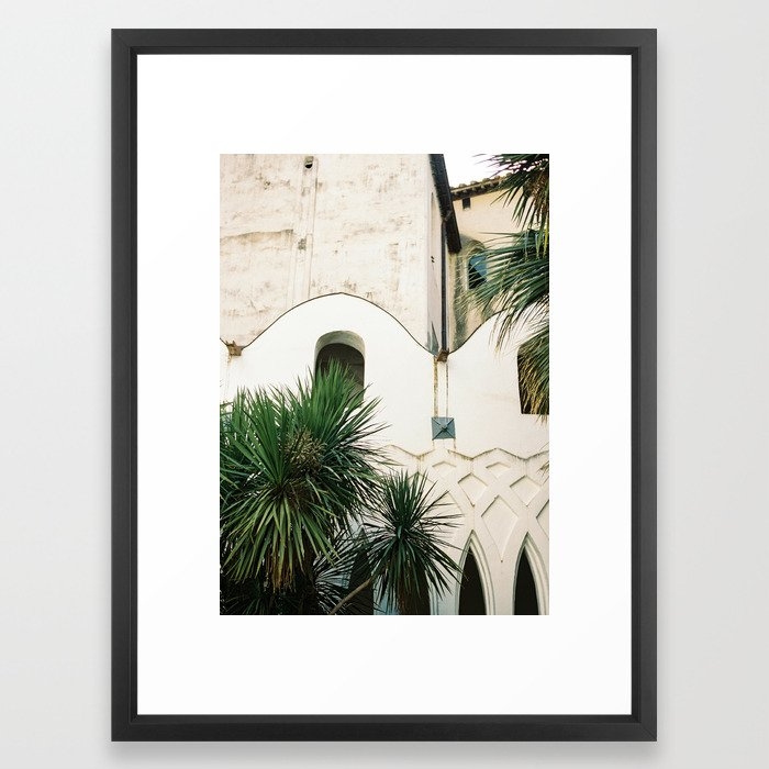 Italian architecture on the Amalfi coast | Travel photography Italy Europe Framed Art Print - Image 0