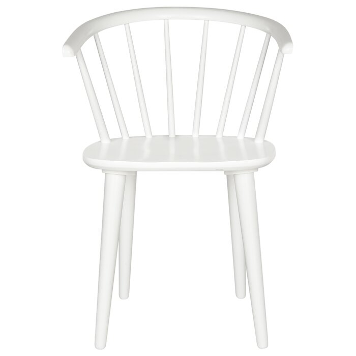 Spindle Solid Wood Windsor Back Arm Chair (Set of 2) - Image 4