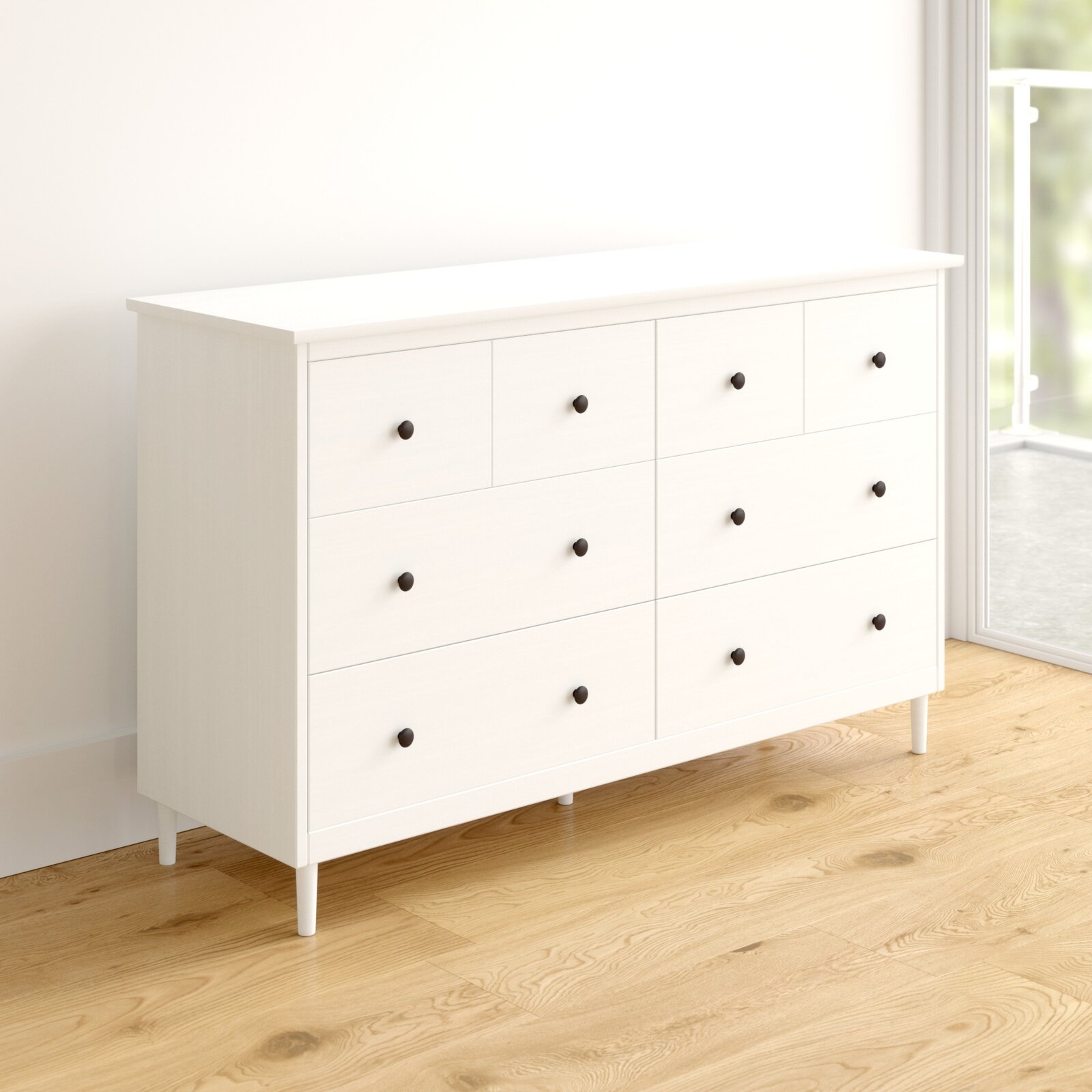 Lafever 6 Drawer 57'' W Double Dresser - Image 1