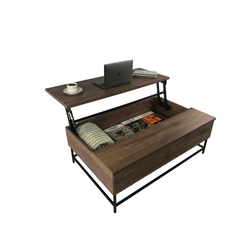 Stradbroke Lift Top Frame Coffee Table with Storage - Image 1
