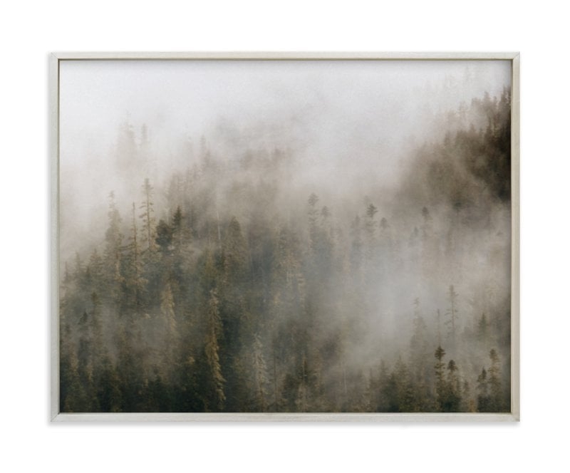 pacific north fog - 14" x 11" - Framed Artwork - Image 0