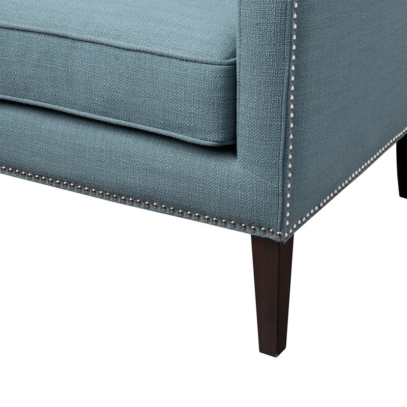 Chagnon Wingback Chair / Slate Blue - Image 2