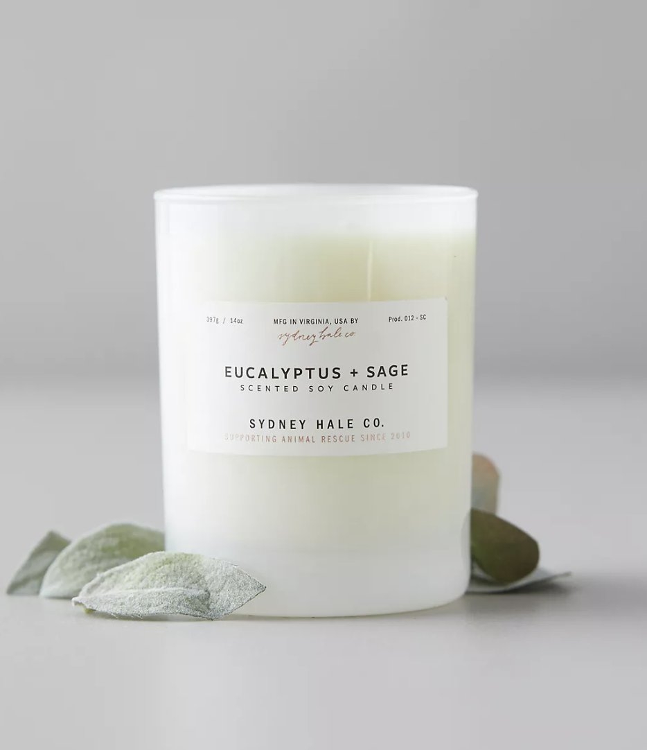 Sydney Hale Candle, Eucalyptus + Sage - Image 0