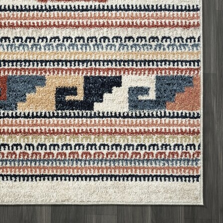 Abani Rug Tiburon SED190A Southwestern Diamond Pattern Area Rug - Image 2