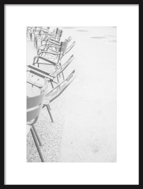 Chairs - 14x20 - Thin black frame with Mat - Image 0