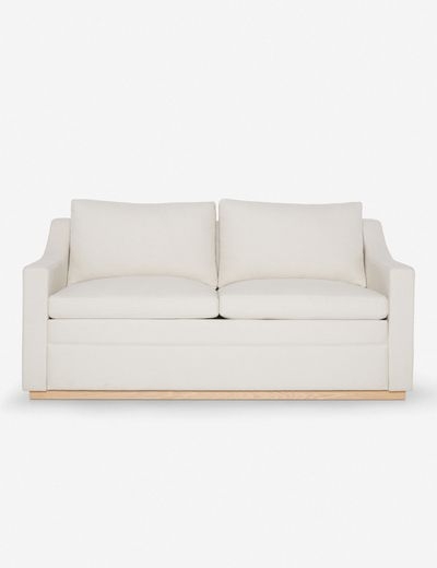 Coniston Linen Sleeper Sofa, Natural, Queen - Image 0