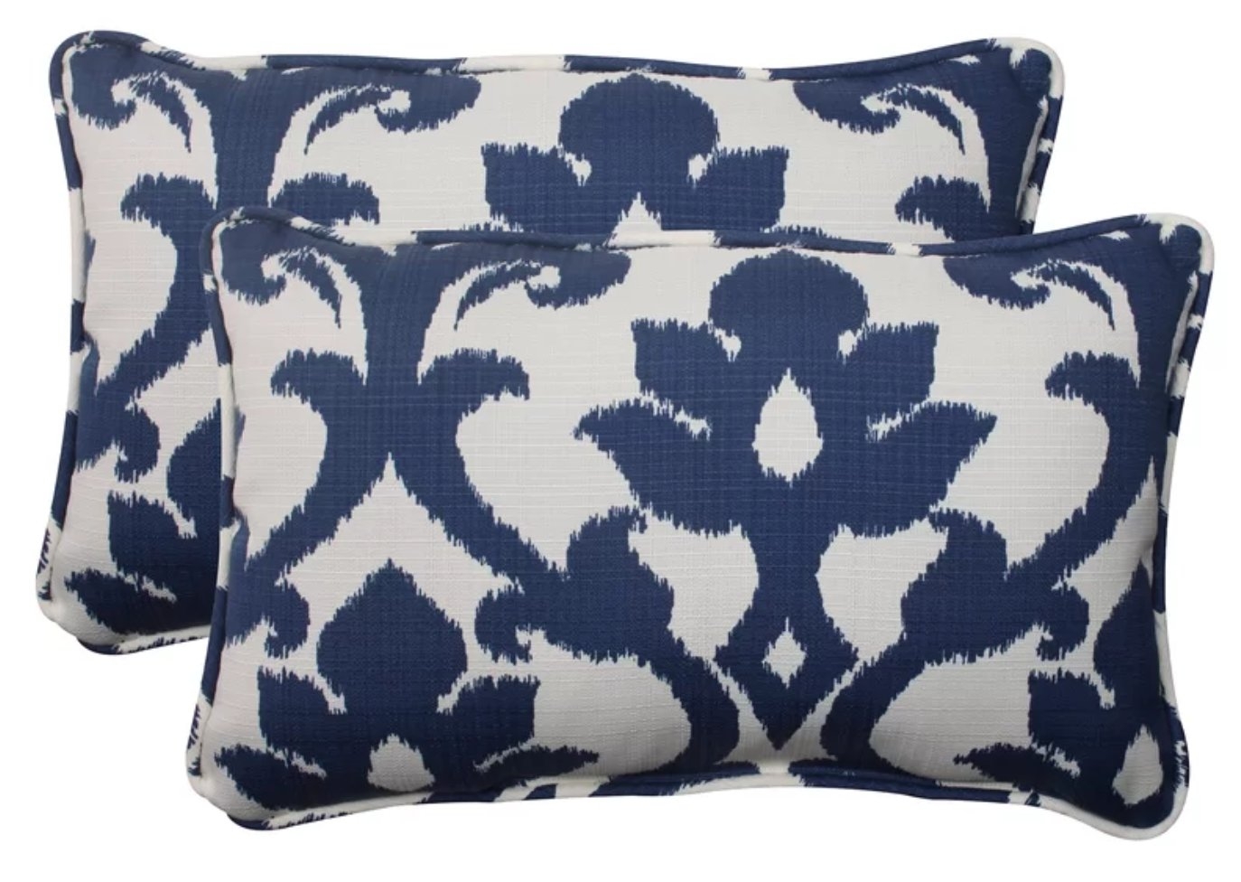 Edmond Corded Indoor/Outdoor Lumbar Pillow (Set of 2) - Image 0
