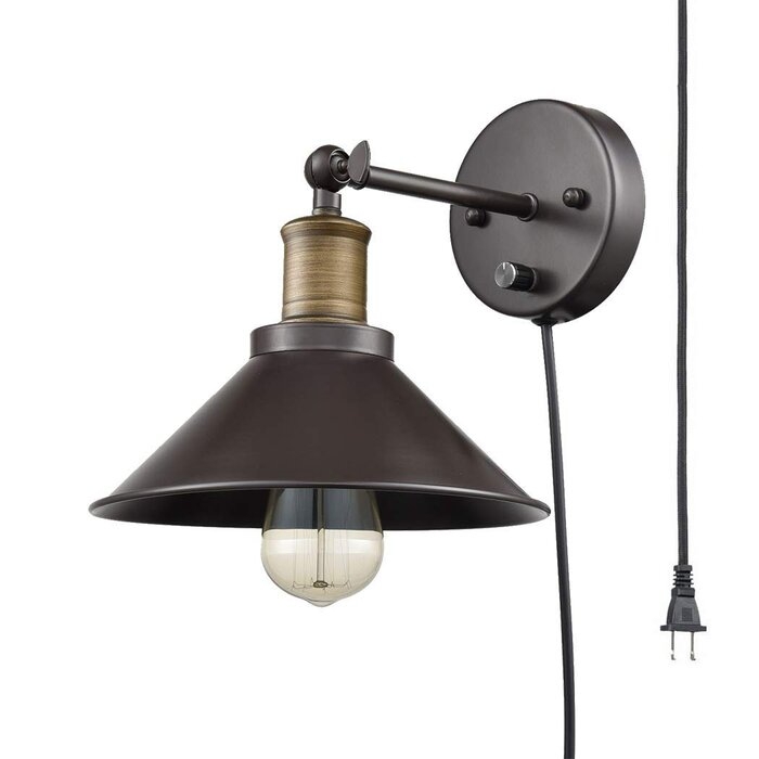 Byram 1-Light Armed Sconce - Image 0