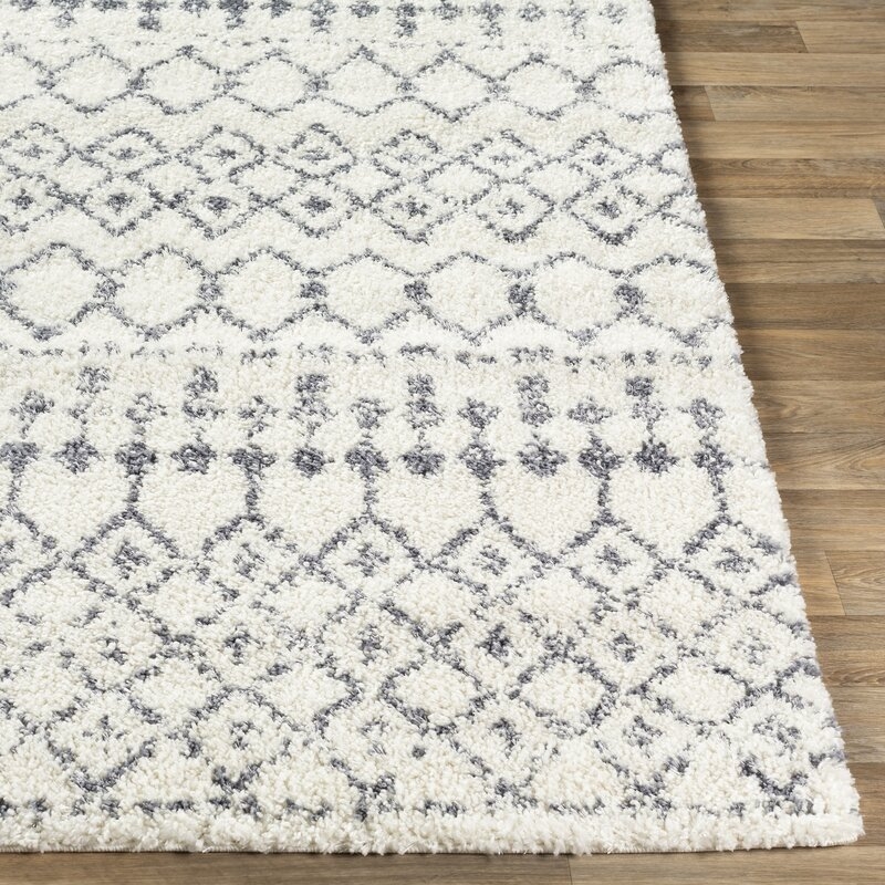 Pittsfield Global-Inspired Gray/White Area Rug - Image 4