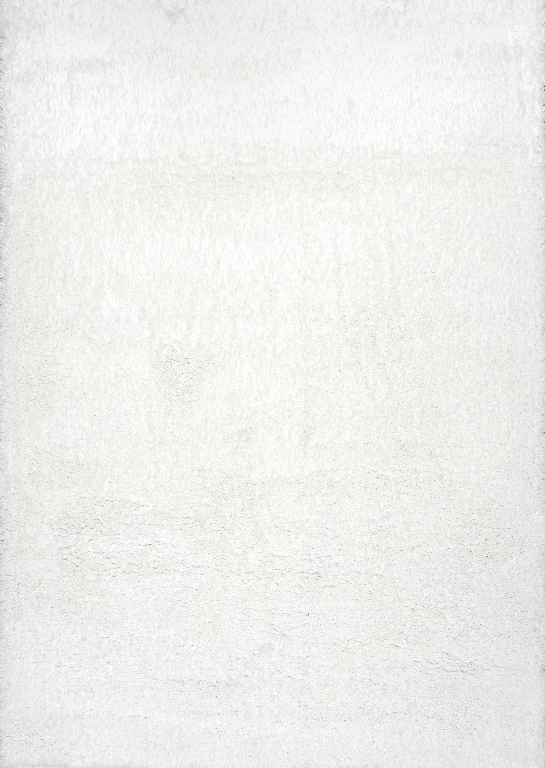 Gynel Cloudy Shag - White - 5' 3" x 7'6 - Image 0