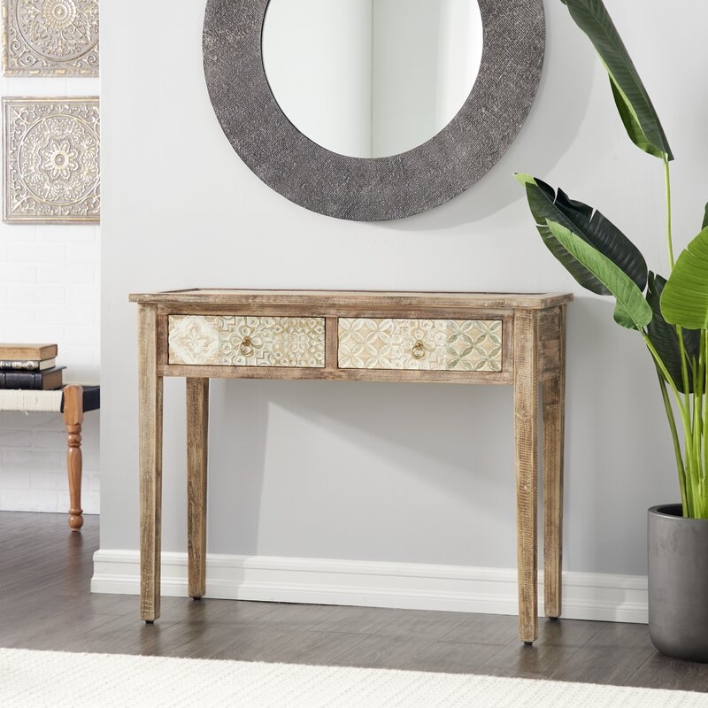 40'' Solid Wood Console Table - Image 2