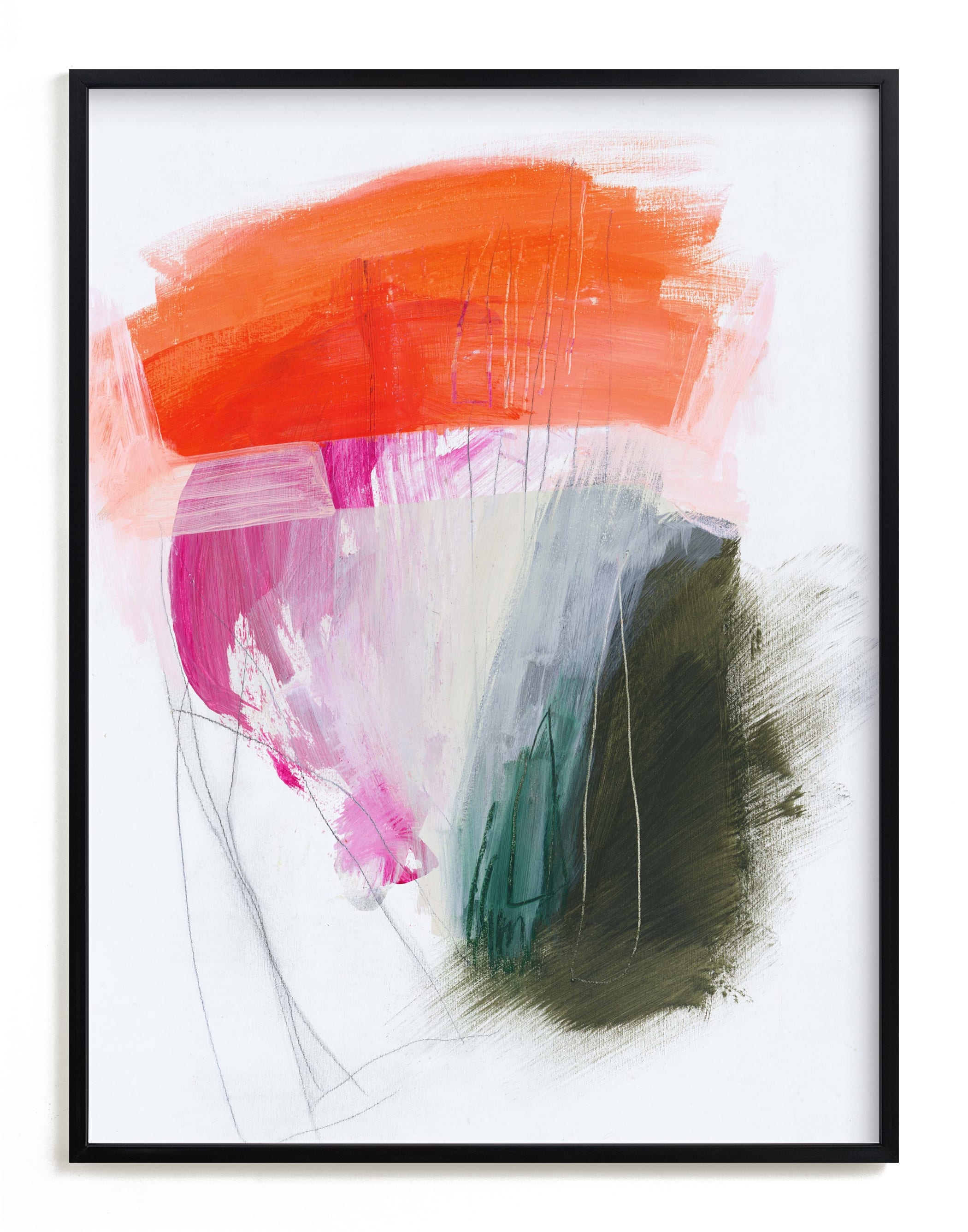 protea, framed art print - Image 0