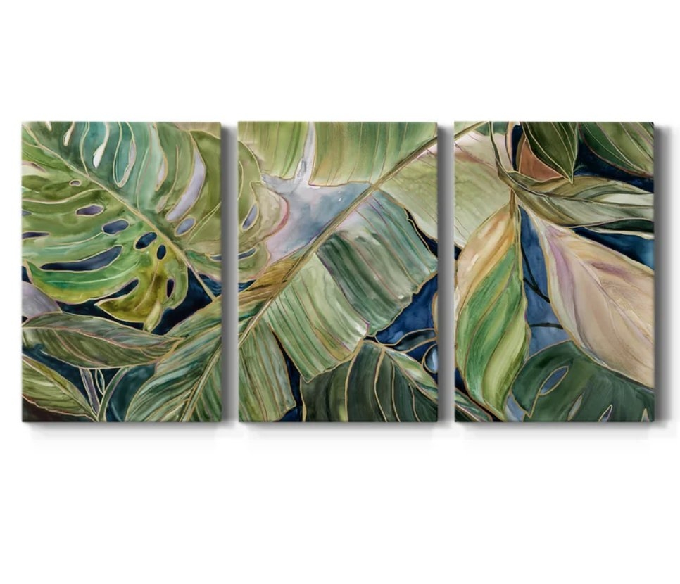 Sun Tipped Tropicals- Premium Gallery Wrapped Canvas - Ready To Hang - Image 0