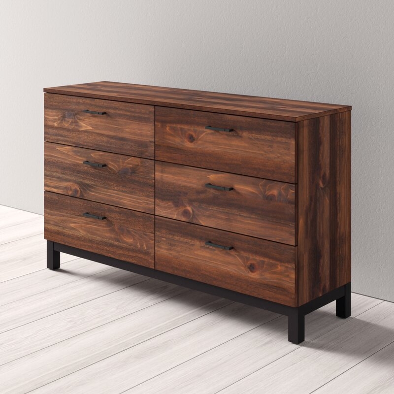 Wilma 6 Drawer Double Dresser - Image 1