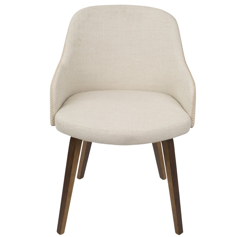 Brighton Mid-Century Modern Upholstered Dining Chair - Image 2
