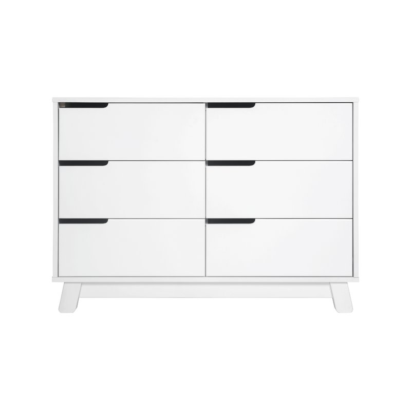 Babyletto Hudson 6-Drawer Double Dresser - White - Image 0