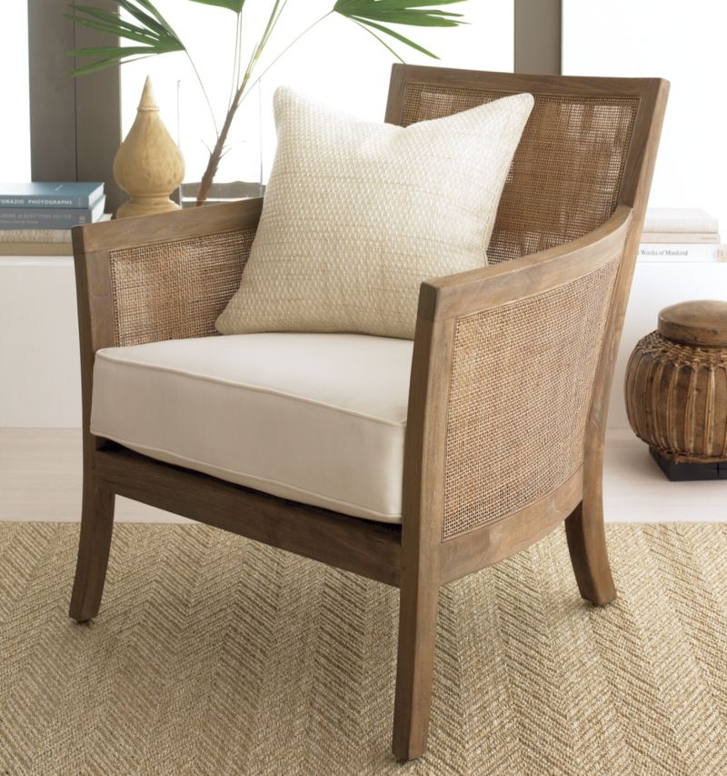 Blake Grey Wash Chair with Fabric Cushion - Image 10