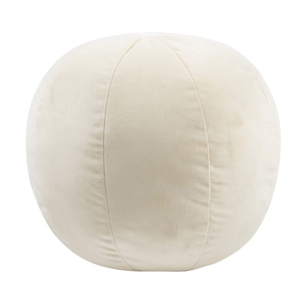 Boba 9 Inch Cream Velvet Pillow - Image 0