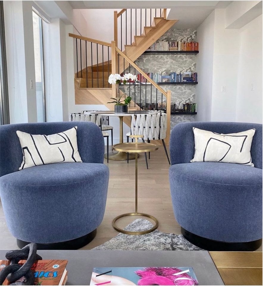 GRAFFITO // LINEN + ONYX - 14" X 30" - Image 4