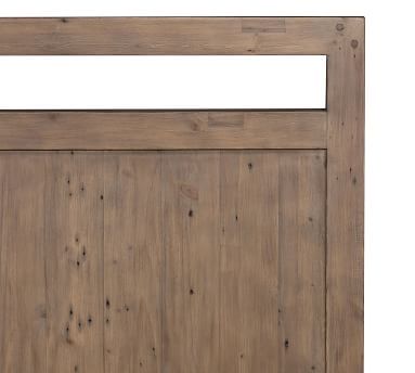 Beckett Reclaimed Wood Bed, King, Sundried Ash - Image 2