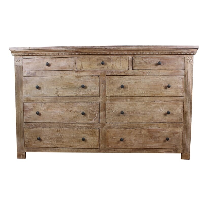 Ocilla 9 Drawer Double Dresser - Image 0